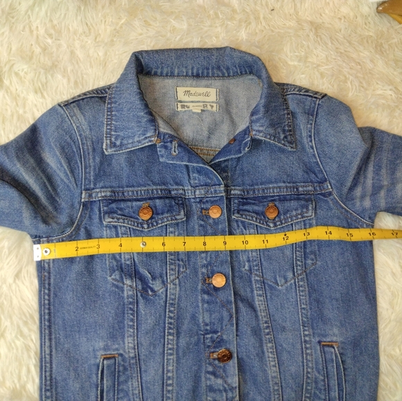 Madewell Classic Denim Jacket Size XS - Picture 8 of 10